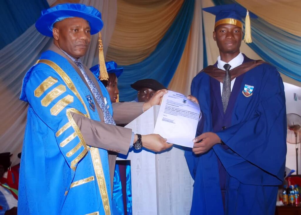 Unijos Best Graduating Student